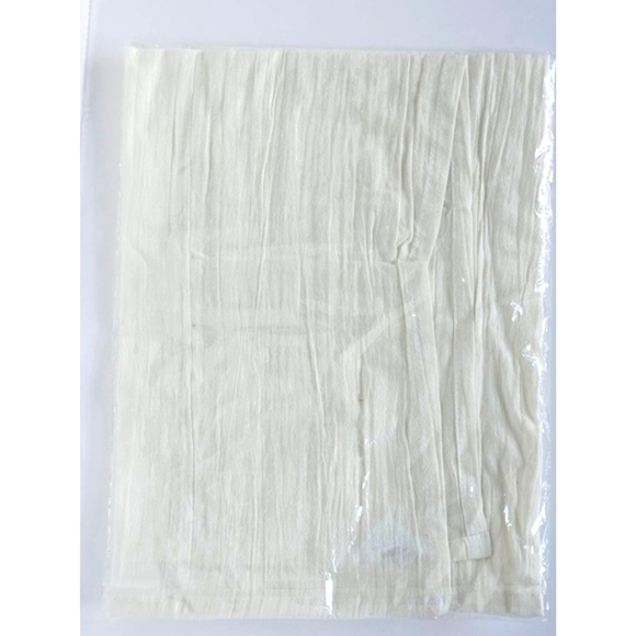 "Dear Santa" Christmas Holiday Linen Dishcloth, Novelty Item, White Elephant - Picture 2 of 2